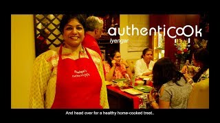 Experience Temple food of Tamil Nadu with a local | Authenticook Home-chef Pushpa