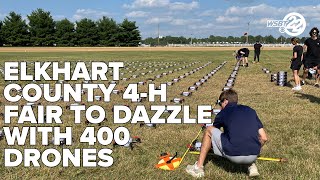 Elkhart County 4-H Fair to dazzle with 400 drone show, doubling last year's display