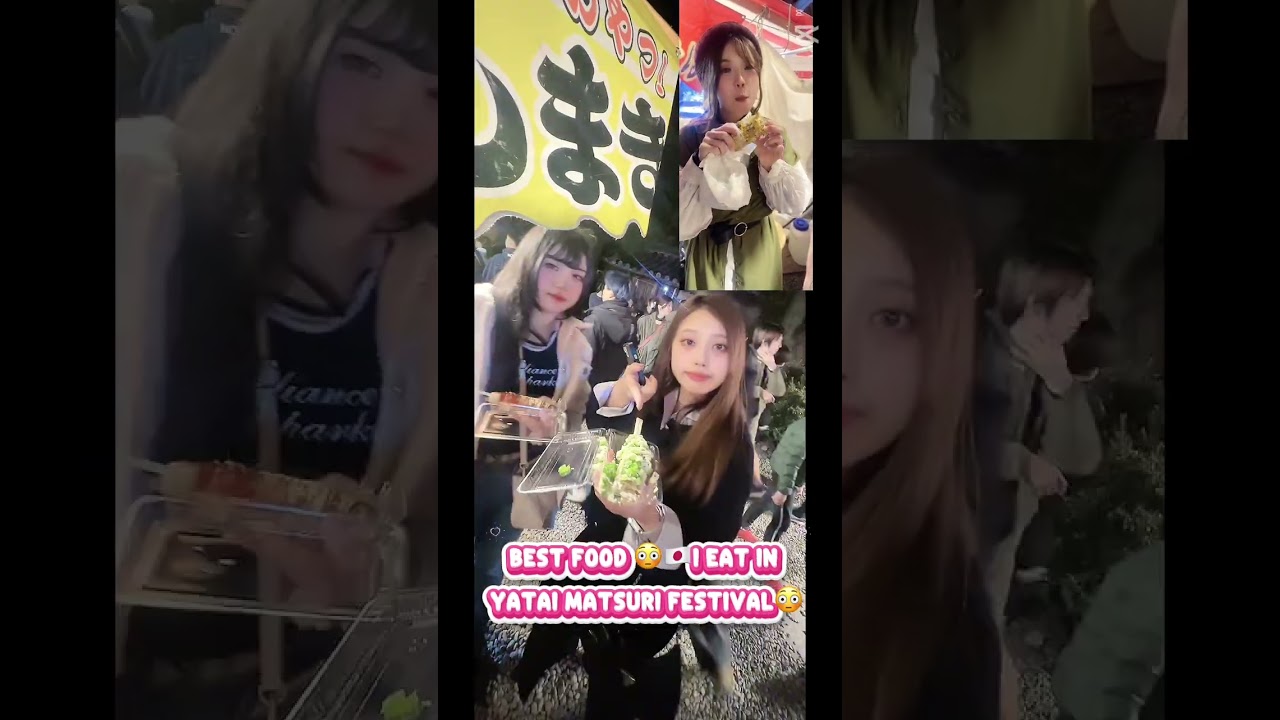 はしまきEating In Japan street Food #japanesefood #foodie #trendingshorts #viralshort #mikaflower