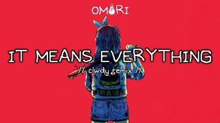 [dnb] OMORI OST - 060 It Means Everything. (clwdy remix)