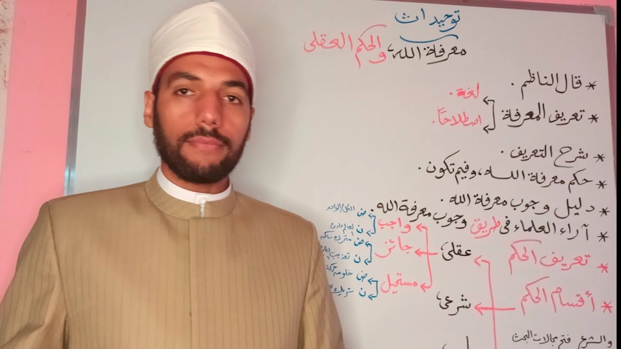 معرفة الله ، الحكم العقلي . توحيد ١ ث