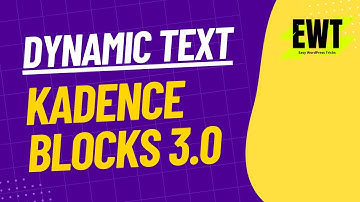 Kadence Blocks Advanced Text Block 3.0 || Awesome new effect! 🔥🔥