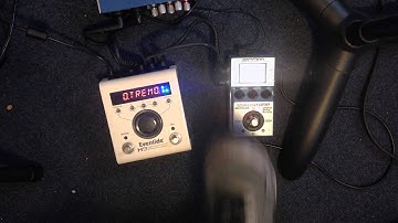 tremoloverb Zoom vs Eventide, MS70CDR compared to the Space from H9