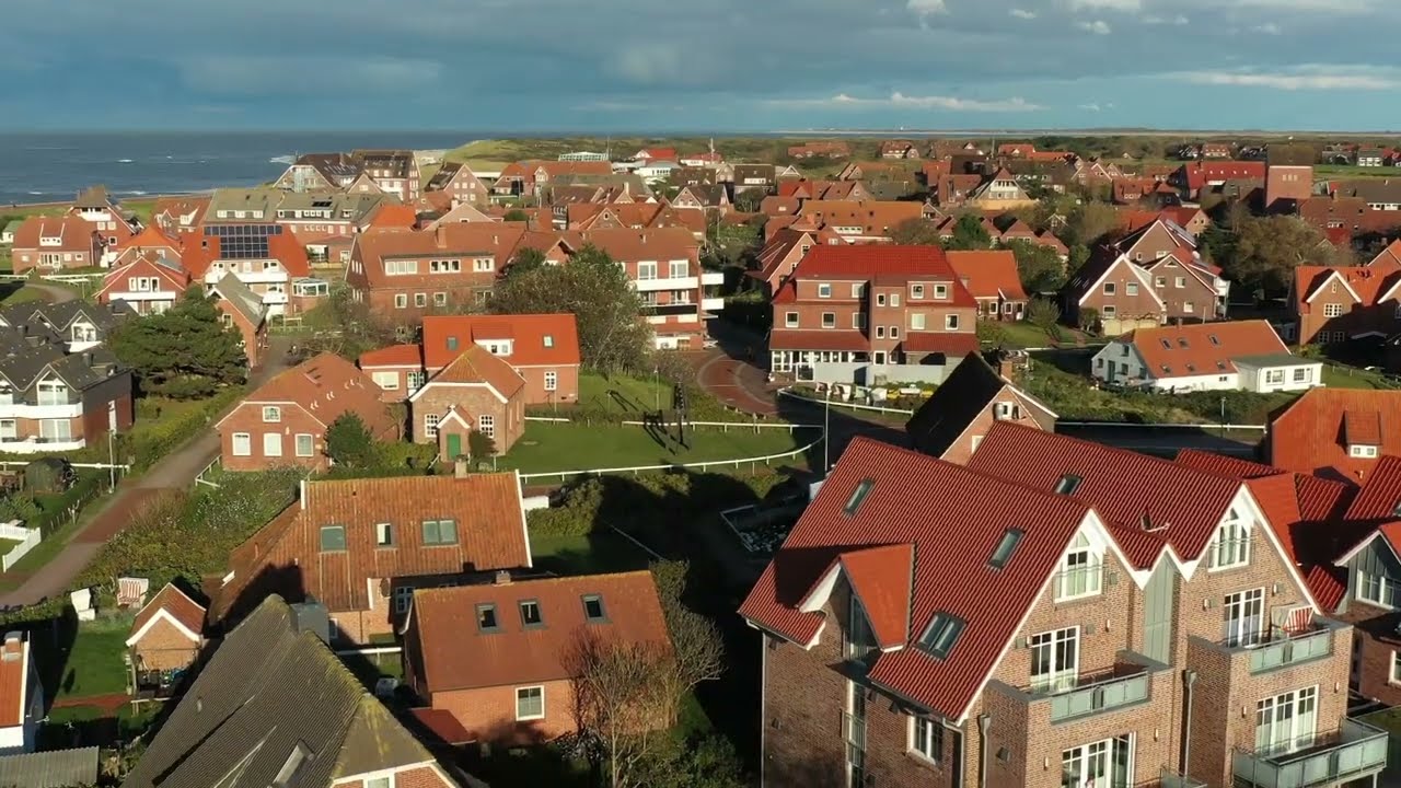 Grüße aus Baltrum - von oben