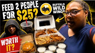 Can You REALLY Feed 2 People for $25 at Buffalo Wild Wings?