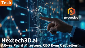 Nextech3D.AI’s ARway posts first-ever profit in Q2 2025, fueled by MAP D integration and AR demand