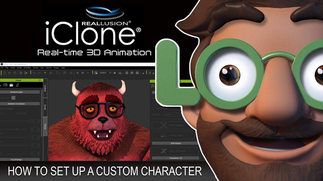 create custom character in iclone 4