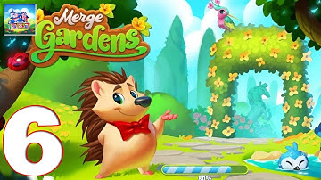 Merge Gardens - Farm Adventures - Gameplay Walkthrough Part 6 (iOS, Android)