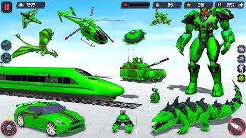 Animal Crocodile Robot Games-Android Gameplay #2023