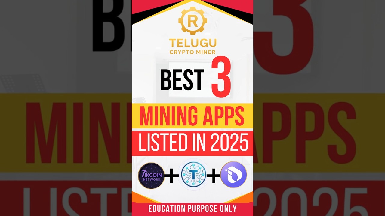 Stop Using Wrong Mining Apps – Try These 3 Instead #CryptoMining #MiningApps #BestApps