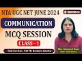 Communication mcq class 1 for nta ugc net 2024