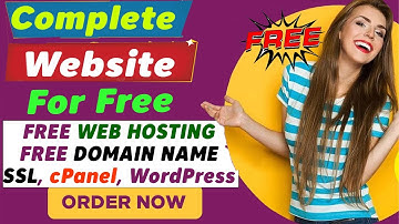 Free .Com DOMAiN NAME 2023 |Free WEB HOSTING | Free Domain and Hosting with cPanel and Wordpress