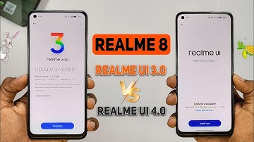 Realme 8 Realme Ui 3.0 VS Realme Ui 4.0 Comparison | Which Ui Is Best For Realme 8 !