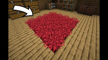 How to make a fluffy carpet Minecraft