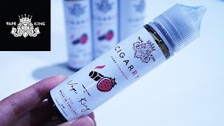รีวิว น้ำยาบุหรี่ไฟฟ้า กลิ่นซิการ์ สตอเบอรี่ by VAPE KING