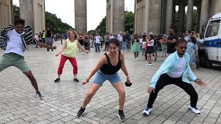 Flashmob at Brandenburger Tor  31st July 2021