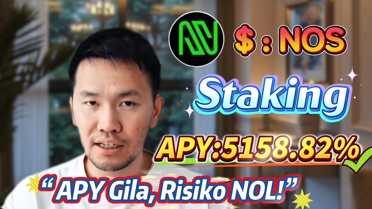 💥 Cara mudah staking NOS Solana, hasil 5158.82% APY cepat!