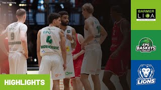 ProA: EPG Baskets Koblenz vs. PS Karlsruhe LIONS | Highlights