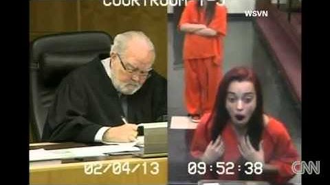 Judge flips out after getting flipped off