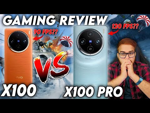 Vivo X100 vs Vivo X100 Pro 1 Hr Pubg Gaming Test