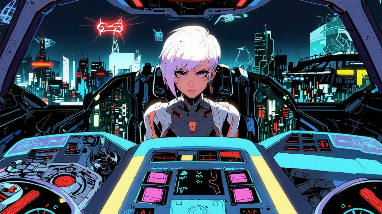 Cyberpunk Skies: Lo-Fi Beats for the Soul