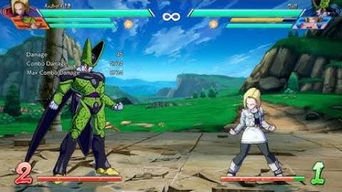 DRAGON BALL FighterZ: Android 18 Corner Spaking Combo W/Piccolo Asisst