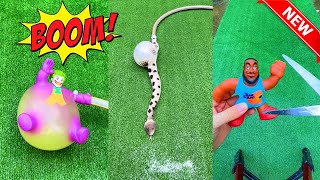 Inflating Toys until they BLOW!💥 (SHOCKING)