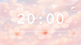 20-minute sakura dream 🌸✨🎐 | soft spring study timer screenshot 4