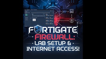 FortiGate Firewall | Initial Lab Setup | Internet Connectivity Explained | Day-1
