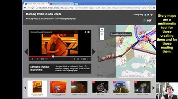 Esri Storymaps for Education: Embedding Video