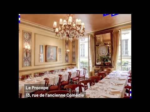 Vidéo: À l'intérieur du Procope, le plus vieux café de Paris ?