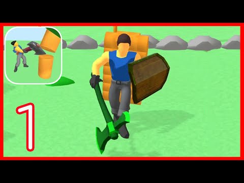 Lumbercraft - Gameplay Walkthrough Part 1 All Levels (Android,iOS)