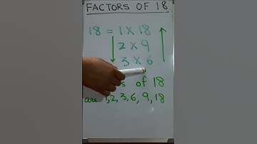 Write all the factors of 18 | Maths Tube Learning