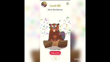 DOP 2 | Delete One Part 2 | Save the beaver #dop2 #gameplay #androidgames #shorts