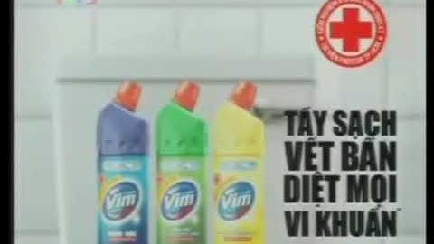 Quảng cáo Nước tẩy bồn cầu Vim "Học viện vi khuẩn" (2009)