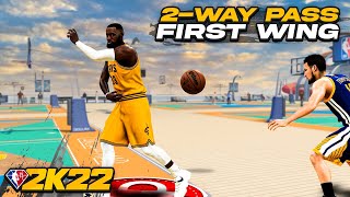 *NEW* LEBRON JAMES BUILD on NBA 2K22 CURRENT GEN - TWO WAY PASS FIRST WING BUILD