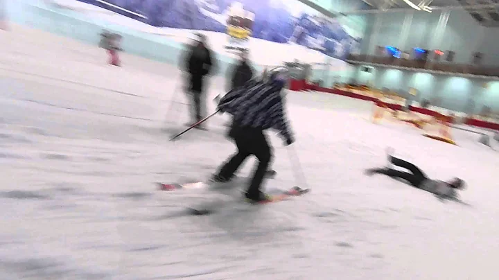 Katie Summerhayes and Anna Vincenti crash