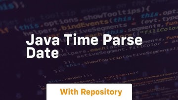 java time parse date