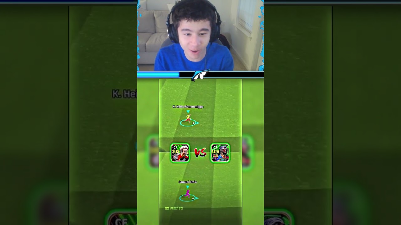 Eto'o vs Rumminegge Speed Test in eFootball 2025 Mobile...