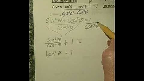 8.4 Lesson Video 1 Trig Identities