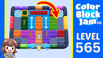 Color Block Jam Level 565 Solution Walkthrough