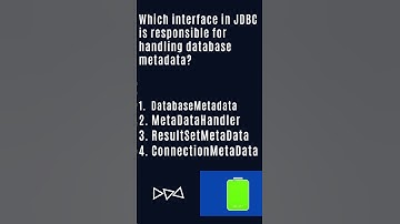 Think You Know JDBC? Take Our Quiz and Prove Your Database Mastery!