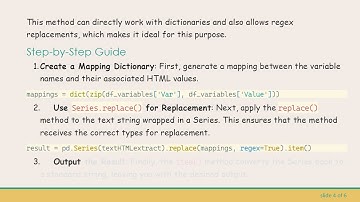Solving the Python replace Error: How to Replace Strings with Series in Pandas