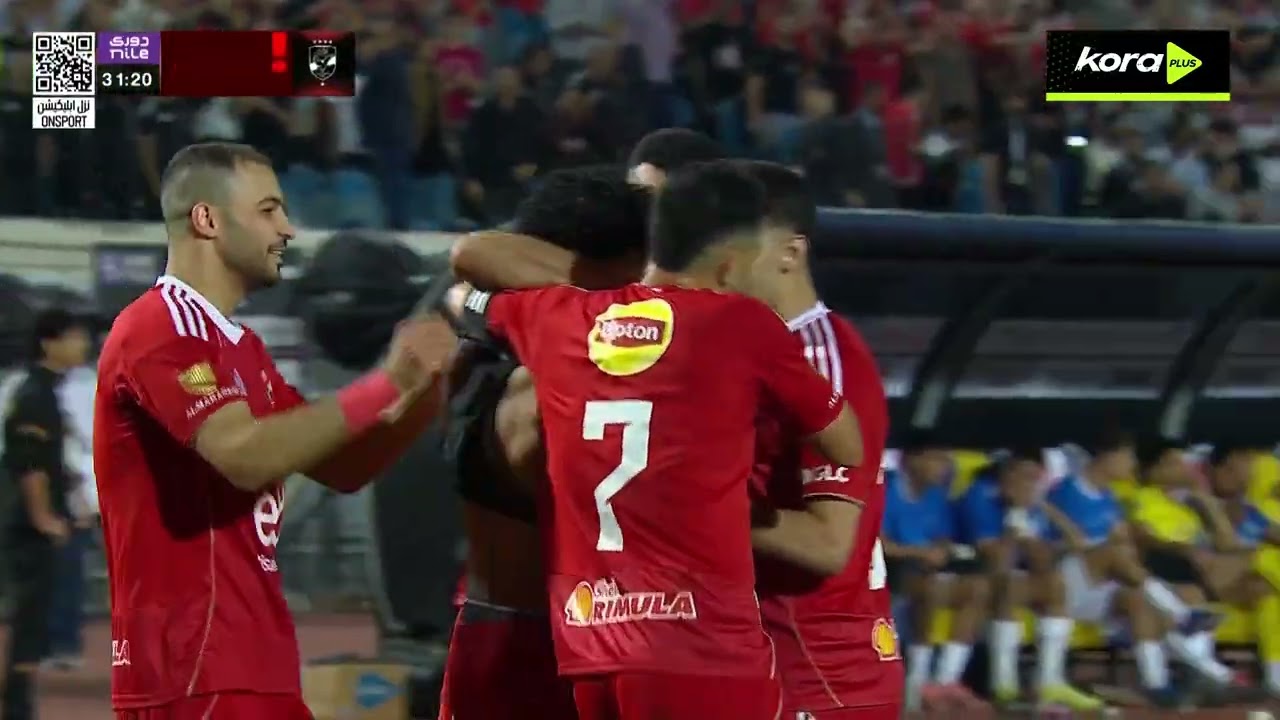 حسين الشحات يسجل هدف الأهلي الثاني أمام الزمالك | الدوري المصري 2025/2026