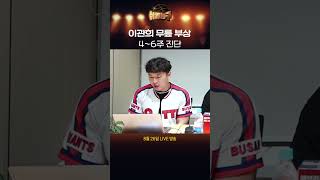 이관희 무릎부상 4~6주 진단