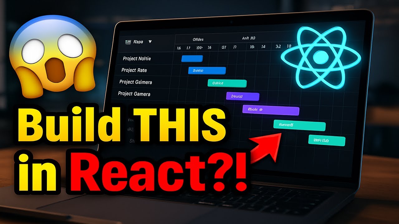 React Gantt Chart Tutorial – Build THIS in 15 Minutes! - YouTube
