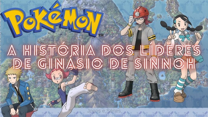 Personagens-Lideres de Gym (Hoeen) - World Pokémon New Adventure