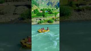 Rafting in Naran.One of the best tourism palce of pakistan in kpk