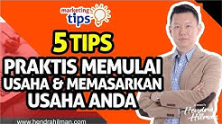 Coach Hendra Hilman - 5 Tips Praktis Memulai Usaha & Memasarkan Usaha Anda - Durasi: 13.09. 