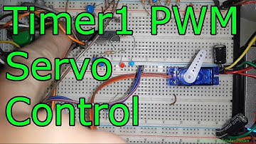 Timer1 PWM Servo Control 🔴 ATmega328P Programming #15 AVR microcontroller with Atmel Studio